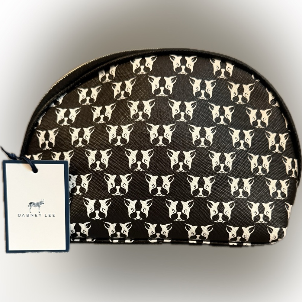 Dabney Lee • French Bulldog Cosmetic Case • NWT • Travel Pouch
